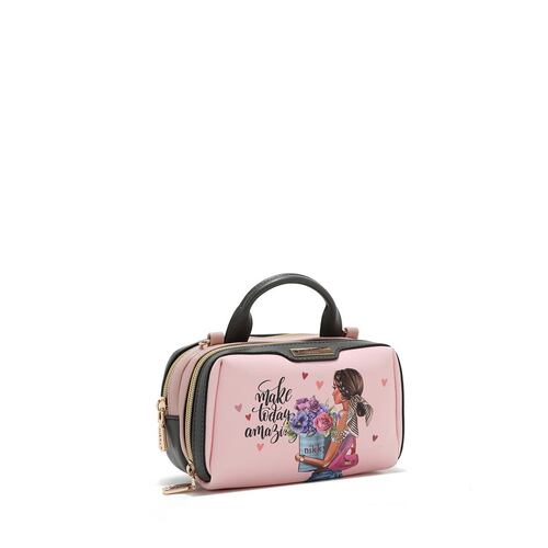 Bolso Crossbody Nikky Rosa para Mujer