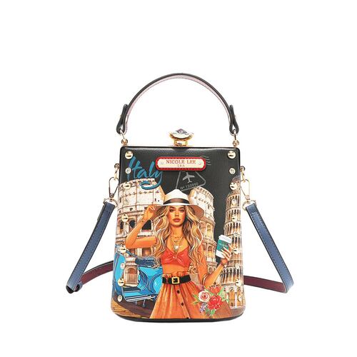 Bolsa Nicole Lee Negro para Mujer