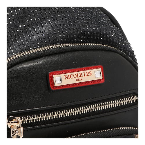 Mochila Negra Nicole Lee para Mujer