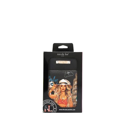 Porta Celular Negro Nicole Lee para Mujer