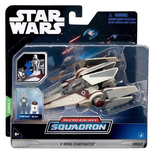 Vehículo y Figura Star Wars