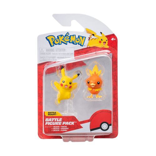 Set 2 Figuras de Acción Pokémon ¡Colecciónalos Todos!