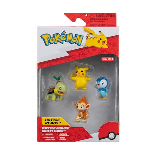 Set 4 Figuras de Acción Pokémon