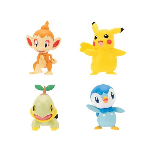 Set 4 Figuras de Acción Pokémon