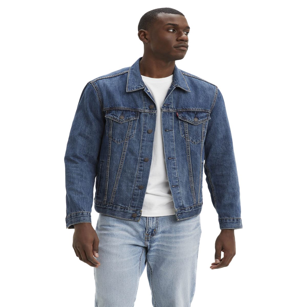 Chamarra Mezclilla Azul Extra Grande Levi s The Trucker Jacket