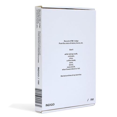 CD Bts - Rm Indigo Book Edition