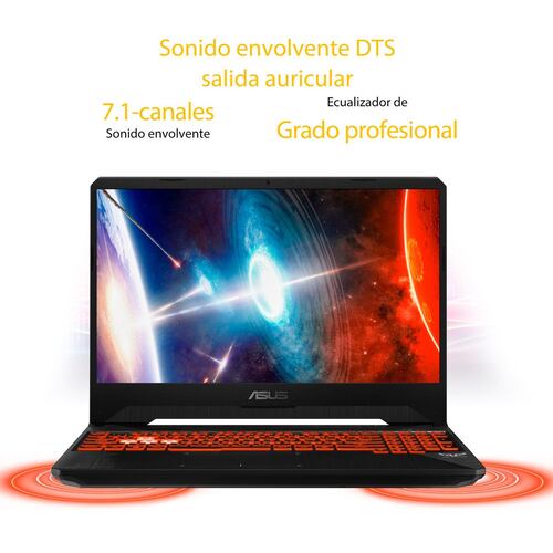 Laptop Gamer Asus TUF Gaming FX505DY-BQ028T 15.6" R5 Negra + Backpack + Mouse