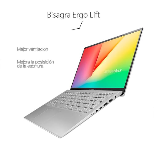 Laptop Asus VivoBook 15 X512 15.6" 12Gb 1T+128SSD Plata