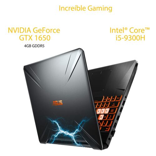 Laptop Asus TUF FX505GT-BQ067T 15.6" 8 Gb 1T+256SSD NVIDIA GeForce GTX 1650