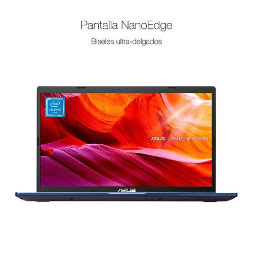 Laptop Asus VivoBook X409 14" Celeron 8Gb 128SSD Azul