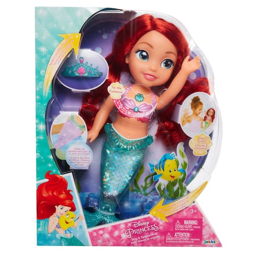 Disney Princess Muñeca Ariel Sing & Sparkle