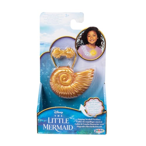 Ariel Little Mermaid Live Action Collar Concha de Mar