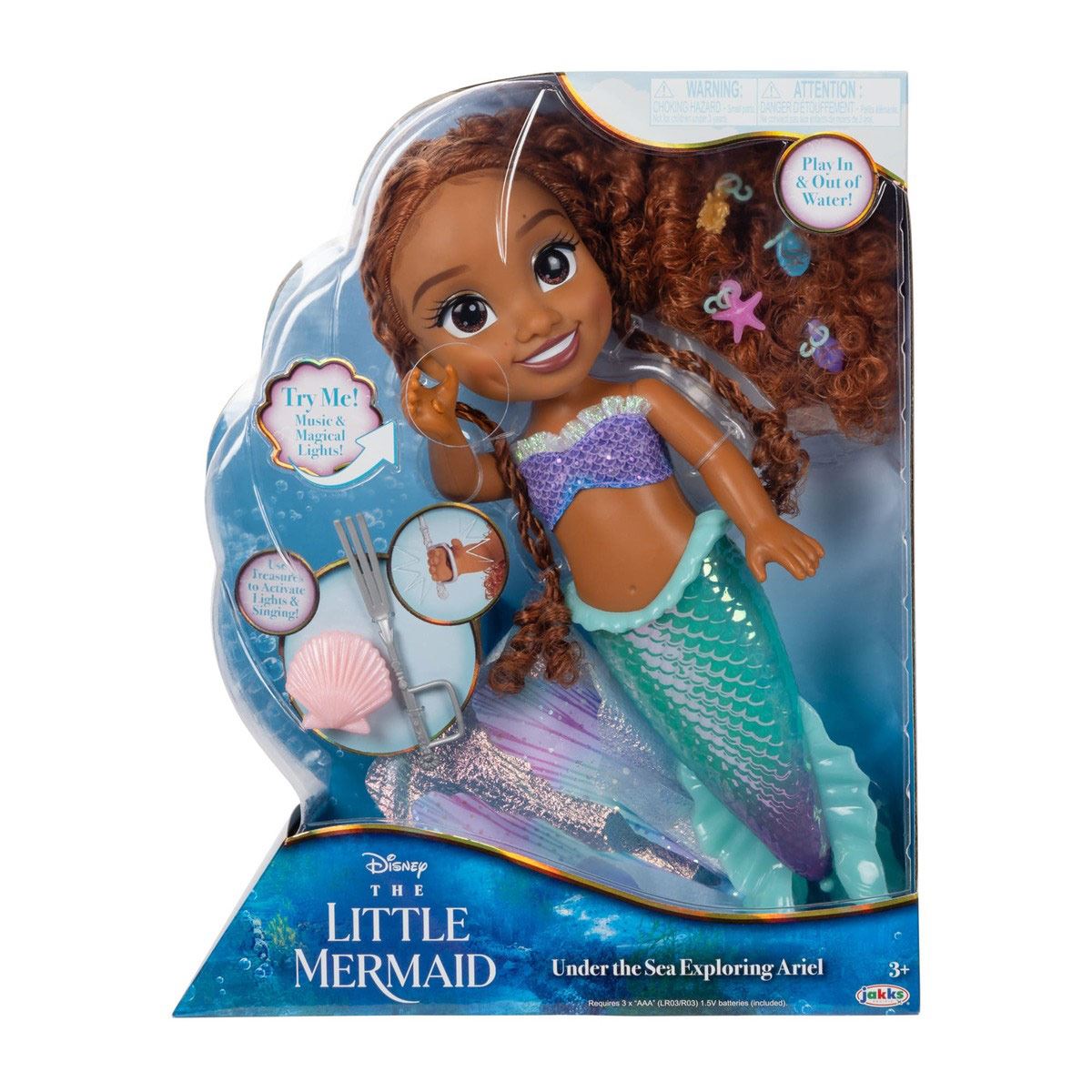 Muñeca ariel discount canta y brilla