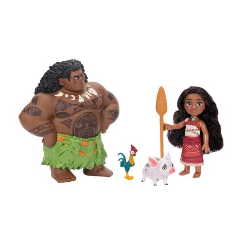 Set de jugetes DISNEY MOANA 2 con Figuras de Moana y Maui