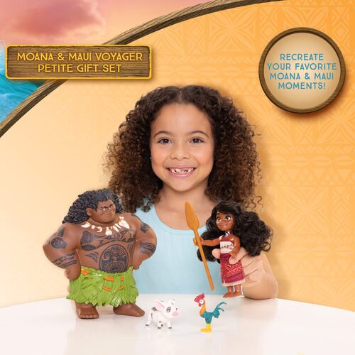 Set de jugetes DISNEY MOANA 2 con Figuras de Moana y Maui