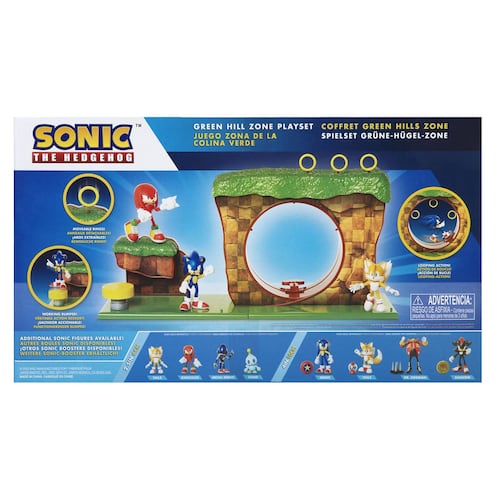 Green hill zone playset