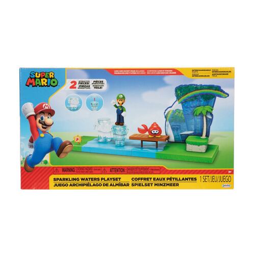 Set de Juego Mario Bros Figuras de 2.5 Pulgadas y Accesorios