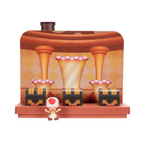 Super Mario Nintendo Dlx Toad House Playset