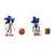 Sonic & Meta 2 pack Modern Juego de Figuras 4"