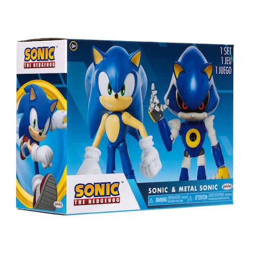 Sonic & Meta 2 pack Modern Juego de Figuras 4"