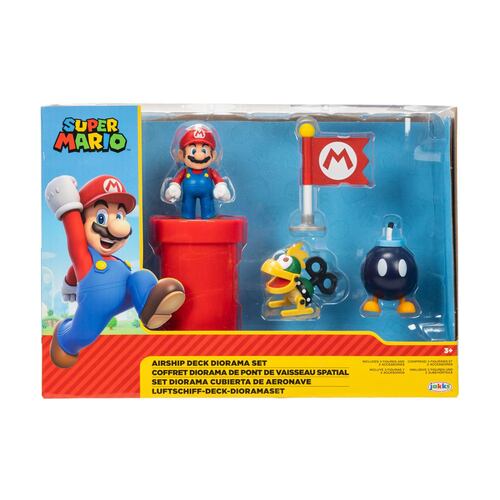 Set Diorama Cubierta de Aeronave Super Mario