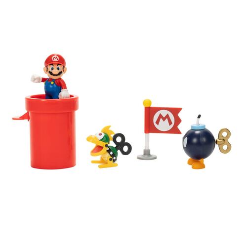 Set Diorama Cubierta de Aeronave Super Mario