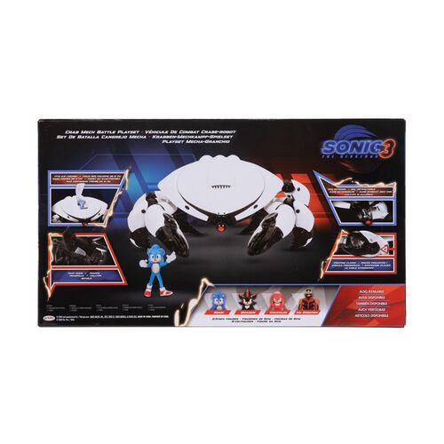 Set de Batalla SONIC THE HEDGEHOG 3 Cangrejo Mecha