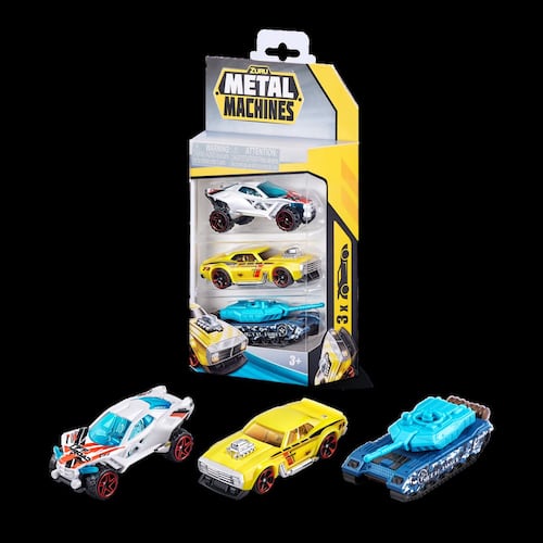 Set Metal Machines Autos a Escala Series 2 de Zuru 3 Piezas
