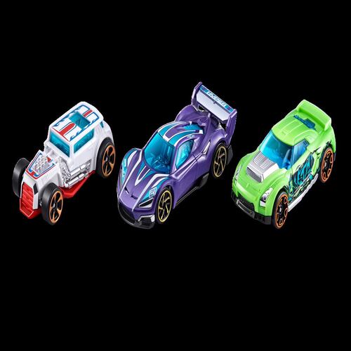Set Metal Machines Autos a Escala Series 2 de Zuru 3 Piezas