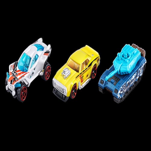 Set Metal Machines Autos a Escala Series 2 de Zuru 3 Piezas