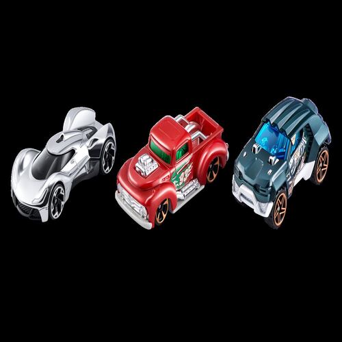 Set Metal Machines Autos a Escala Series 2 de Zuru 3 Piezas