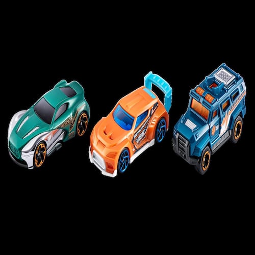 Set Metal Machines Autos a Escala Series 2 de Zuru 3 Piezas