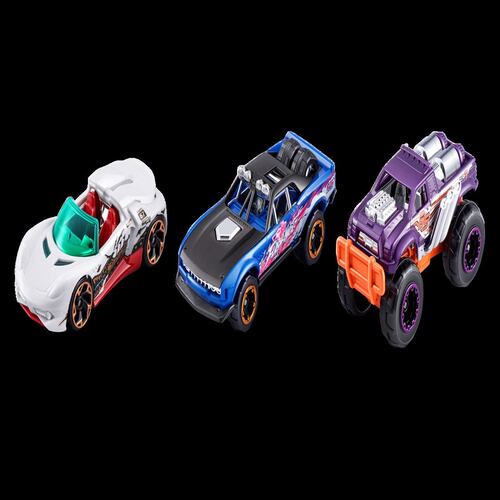 Set Metal Machines Autos a Escala Series 2 de Zuru 3 Piezas