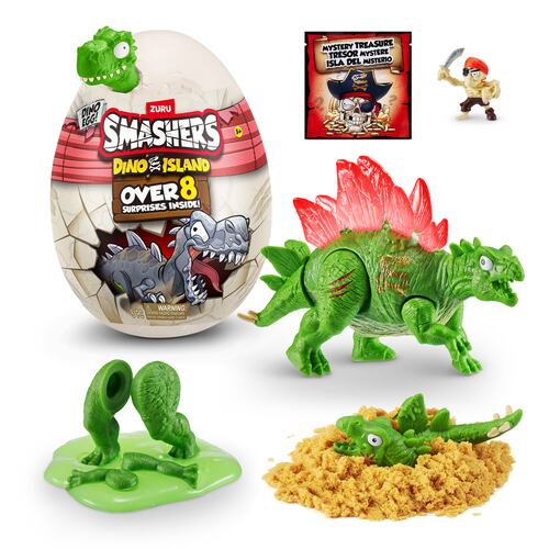 Figura Coleccionable ZURU Smashers Dino Island