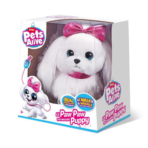 Peluche Coleccionable Pets Alive Walking Puppy series 1 de Zuru