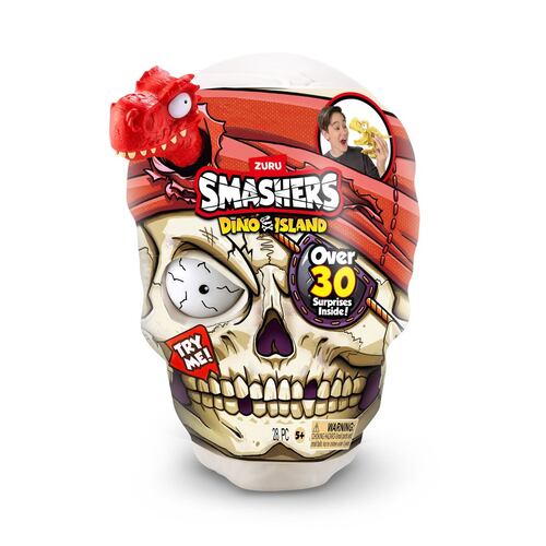 Figura Coleccionable Smashers Giant Skull Series 1 Dino Island de Zuru