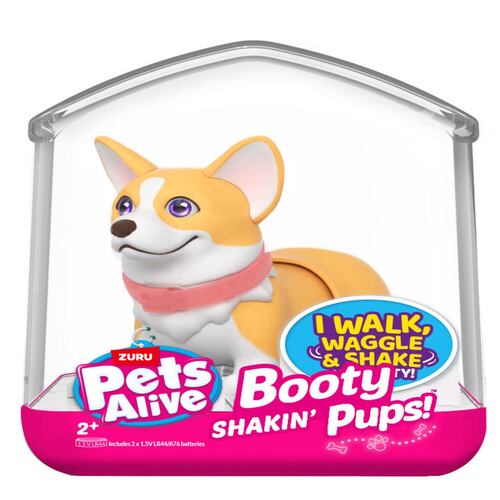Peluche Coleccionable Pets Alive Booty Shakin Pups Series 1 de Zuru