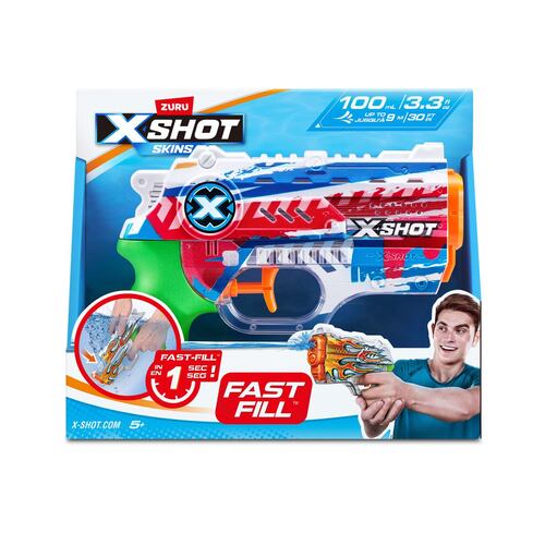 Pistola de Agua X-Shot Skins Fill Skins de Zuru