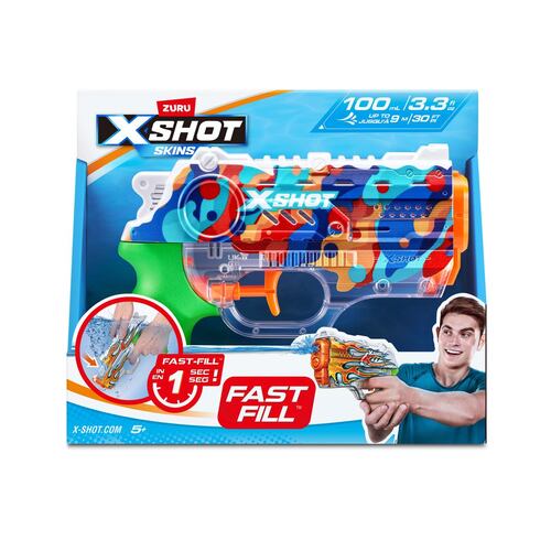 Pistola de Agua X-Shot Skins Fill Skins de Zuru