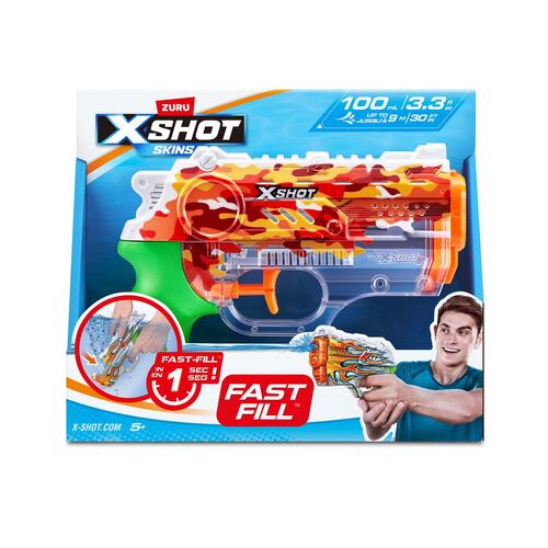 Pistola de Agua X-Shot Skins Fill Skins de Zuru