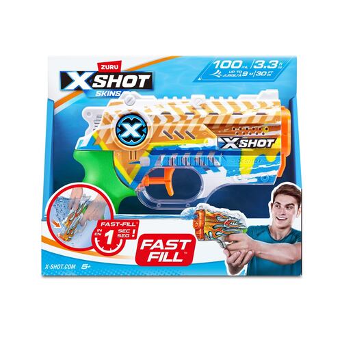 Pistola de Agua X-Shot Skins Fill Skins de Zuru