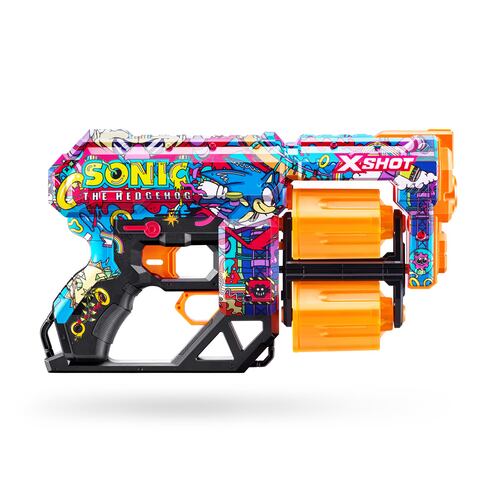 Lanzador de Dardos ZURU  X-Shot  Sonic the Hedgehog Skin