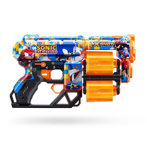 Lanzador de Dardos ZURU  X-Shot  Sonic the Hedgehog Skin
