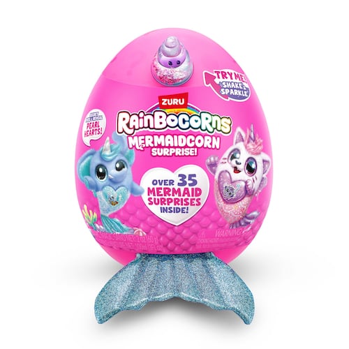 Peluche colecionable ZURU Rainbocorns Mermaidcorn Surprise
