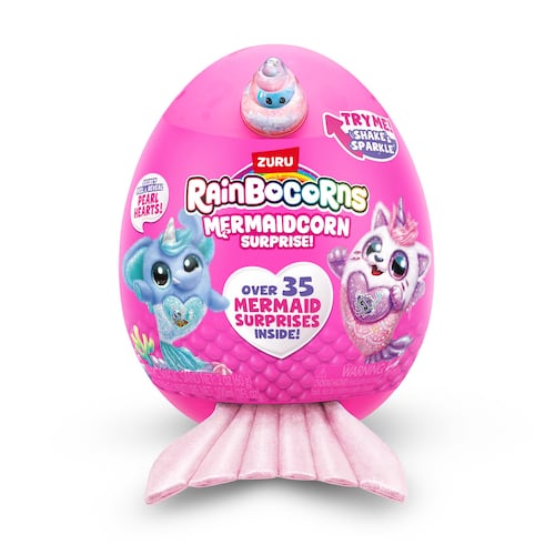 Peluche colecionable ZURU Rainbocorns Mermaidcorn Surprise