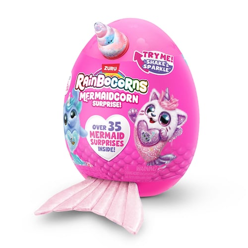 Peluche colecionable ZURU Rainbocorns Mermaidcorn Surprise