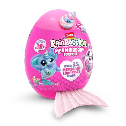 Peluche colecionable ZURU Rainbocorns Mermaidcorn Surprise