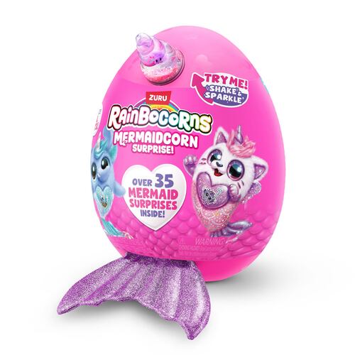 Peluche colecionable ZURU Rainbocorns Mermaidcorn Surprise