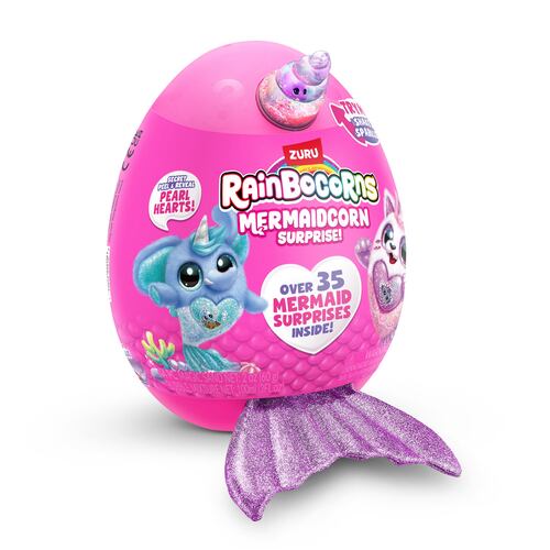 Peluche colecionable ZURU Rainbocorns Mermaidcorn Surprise