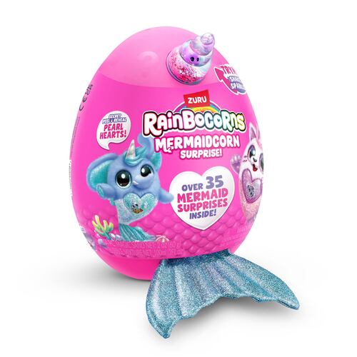 Peluche colecionable ZURU Rainbocorns Mermaidcorn Surprise